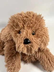 FAO Schwarz Doodle sdraiato peluche cucciolo cane peluche adotta un animale domestico mix cuccioli 15" - Foto 1 di 17