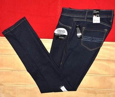 Ana A New Approach Lower Rise Skinny Virtual Stretch Jeans Sz 6 Dark Wash New - Image 1 of 4
