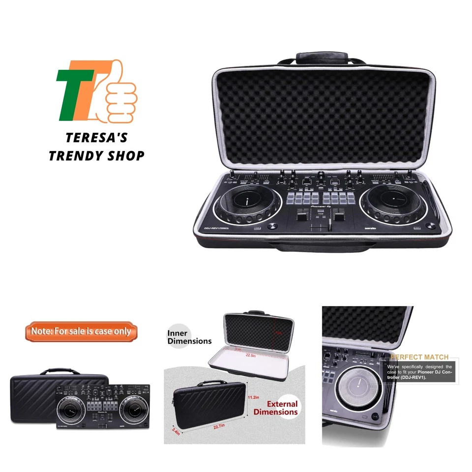 EVA Hard Case for Pioneer DJ DJ Controller DDJ- - Travel Protective Carrying ... - Image 1 of 4