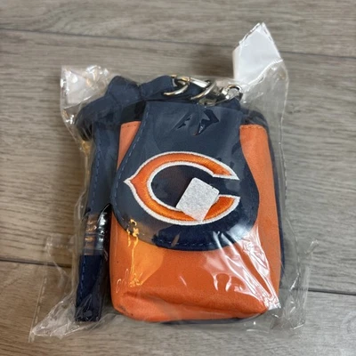 NFL Chicago Bear Purse/ ID Wallet Charm Gift Bag W/Strap New - Image 1 of 4