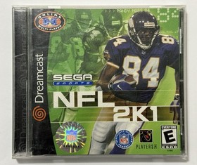 Sega Sports NFL 2K1 - (Sega Dreamcast) Complete