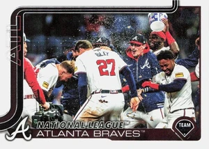 2025 Topps Series 1 and 2 Complete Base Team Set Atlanta Braves - Picture 1 of 1