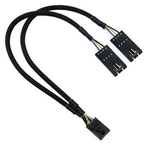 RGB Splitter for RGB HUB, Lighting Node Core and ICUE CORE XT 4 Pin Male9017 - Afbeelding 1 van 8