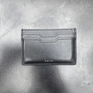 Amiri Q:2 / Large Amiri Logo Card Holder in Black BNWB OS - Bild 1 von 10