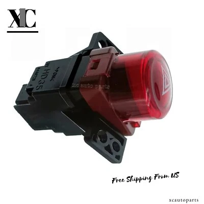 Red Hazard Button Switch 35510-TR0-H01 For Honda Civic Sedan Coupe FB 2012-2013 Foto 1 de 4