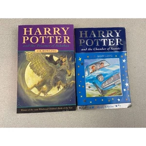 Harry Potter Paperback Novels Lot Of Two - Foto 1 di 6