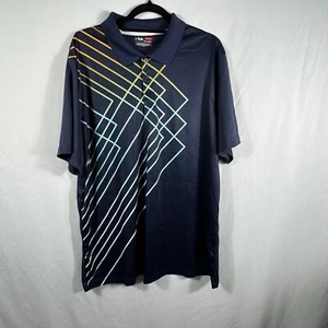 Fila Herren Golf Polo blau Gr. XXL 100% Polyester - Bild 1 von 3