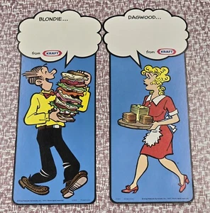 Rare Vintage Original Kraft Store Display Sign Dagwood & Blondie Comic 1977 USA - Bild 1 von 8