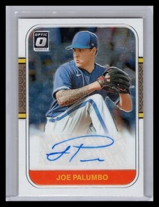 Joe Palumbo 2021 Optic RC Auto Rookie Signatures #RS87-JP Texas Rangers