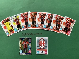 Match Attax Champions League 21/22 all 10 AC Milan Ibrahimovic complete Topps - Bild 1 von 1