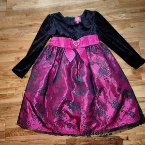 Pinky Girls Dress size 6 Christmas holiday party - Picture 1 of 7