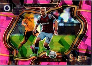 2022-23 Select Premier League Mezzanine Pink Ice Prizm #243 Tomas Soucek - Picture 1 of 2