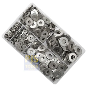 1000 x  M5-M12  form A zinc plated flat washers AT39 - Picture 1 of 1