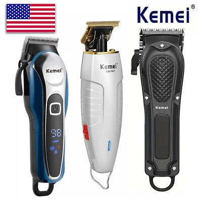 Kits de aseo inalámbricos Kemei KM-1931 recortadora de pelo calvo Foto 1 de 4