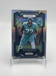 2023 Prizm Anton Harrison RC Silver Prizm Jaguars - Picture 1 of 2