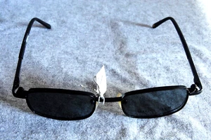 magna-tech mq250 eyeglass frames w/clip on sunglasses black 46-19-135 - Picture 1 of 4