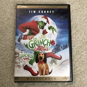 Dr Seuss How Grinch Stole Christmas DVD Collectors Edition Widescreen Jim Carrey - Picture 1 of 5