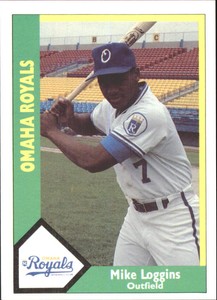 1990 Omaha Royals CMC #12 Mike Loggins