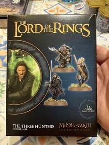 the three hunters lotr middle earth i tre cacciatori - Foto 1 di 1