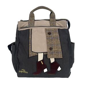 Mis Zapatos Plaid Pattern BackPack Day Pack