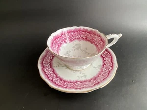 Taza de té y platillo Dolemere Coalport England Fine Bone China - Imagen 1 de 6