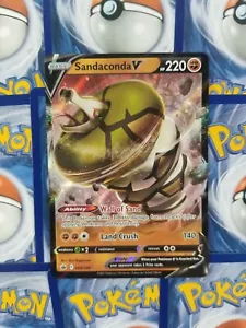 Sandaconda V 089/198 Ultra Rare Chilling Reign POKEMON TCG Near Mint - Picture 1 of 6