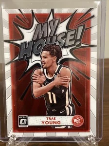 2020-21 Panini Donruss Optic #17 Trae Young MY HOUSE INSERT- Fresh - Picture 1 of 6