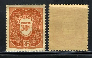 1947 KAMERUN PORTO 📮FÄLLIGE BRIEFMARKE SCOTT J25 D3 30C - Bild 1 von 1