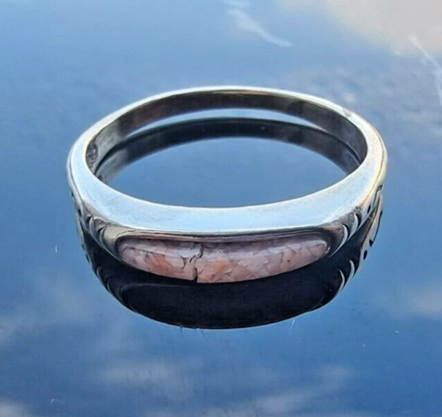 ANILLO GRABADO CAROLYN POLLACK RELIOS PLATA ESTERLINA 925 PERLAS TRITURADAS TALLA 8,25 Foto 1 de 4