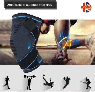 NTRH Knee Brace for Arthritis ACL, Meniscus Tear Adjustable Knee Sleeves Men Women