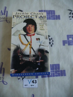 Jackie Chan's Project A 2 II VHS Videocassette Tape Kung Fu Movie Hong Kong - Image 1 of 4