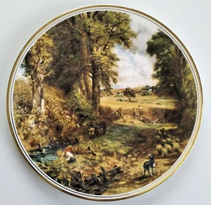 The Cornfield By JOHN CONSTABLE Edwardian Fine China Collectable Plate "10 1/2" - Picture 1 of 7