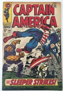 Capitán América #102, Marvel Comics, junio de 1968 - Imagen 1 de 3