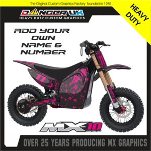 OSET MX-10 MX10 FULL DECALS GRAPHICS STICKER KIT ADD YOUR NAME & NUMBER - Picture 1 of 1