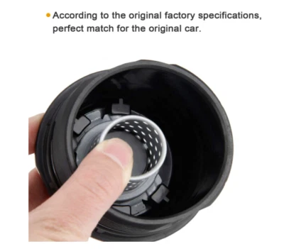 For 2011-2014 Lexus CT200h 1.8L Oil Filter Housing Cap 15620-37010 Replacement Foto 1 de 4