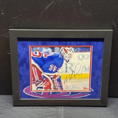 Mike Richter Signed New York Rangers Framed 8x10 Photo Autographed Steiner CX - Image 1 of 3