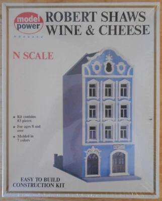 N scale Model Power building kit Robert Shaws Wine & Cheese NIB #1527 ships free - Image 1 of 3