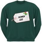 To Women From God Christmas Tag Forest Green Adult Sweatshirt