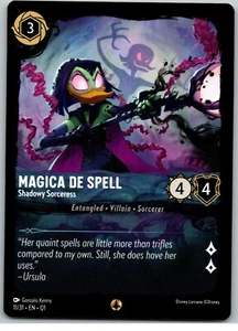 #11 Magica De Spell - Shadowy Sorceress Lorcana Illumineer's Quest Deep Trouble - Picture 1 of 2