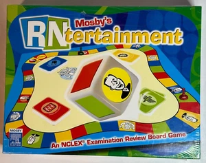 Mosby’s RNtertainment An NCLEX Examination Review Board Game New Sealed - Imagen 1 de 6