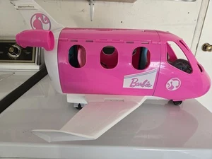 Mattel Barbie Traumflugzeug Flugzeug Jumbo Jet Vacation rosa & weiß - Bild 1 von 24