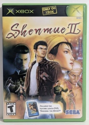 Shenmue II 2 Microsoft Xbox Sega con tarifa de disco de película extra Dreamcast EE. UU. Foto 1 de 4