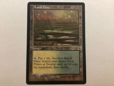 MTG Modern Horizons 2 MARSH FLATS Retro Frame Foil Etched NM (3068) Graded Power - Image 1 of 2