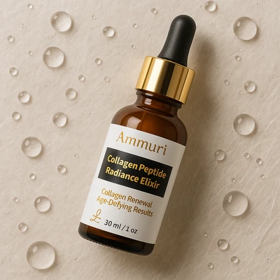 Ammuri Advanced Collagen Peptide Complex Face Serum Booster, Wrinkles Fine Line