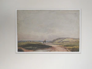 Horse & Figures Near Coast c1810 - 1820 By Peter de Wint - British Watercolour - Picture 1 of 5