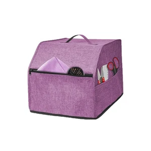 Overlock Sewing Machine Cover for Dust Protection with Storage Features - Picture 1 of 22