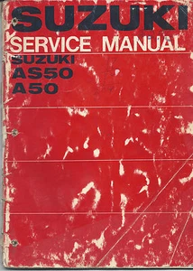 Suzuki AS50 A50 Service Shop Manual - Picture 1 of 1