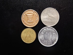 DROGUERIE SCHMID, DE BREYENBURG LEDEACKER, POZCTA TELEGRAF, & UN PESO!  !YY277XX - Picture 1 of 4