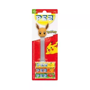 European Pokemon PEZ dispenser (2023): Eevee - MOC w/3 candy packs - Picture 1 of 4