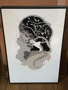 Erte Seasons Suite “Autumn” 1979 Mirage Editions Framed Serigraph - Picture 1 of 3